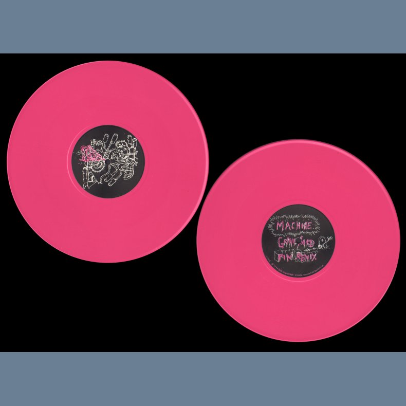 Machine - 2002 US Touch And Go &yacute;label 3-track Pink Vinyl 10"