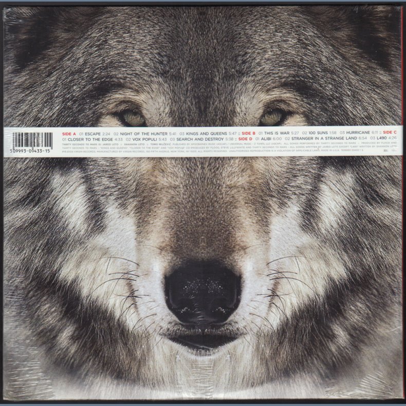 This Is War - 2009 US Immortal/Virgin label 2LP/CD Set