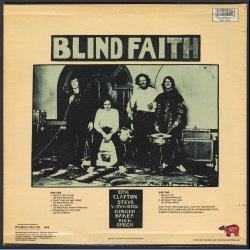 Blind Faith - 1986 US RSO label 6-track LP - Silver RSO labels
