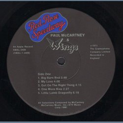 Red Rose Speedway - Original 1973 US Apple label 9-track Vinyl LP