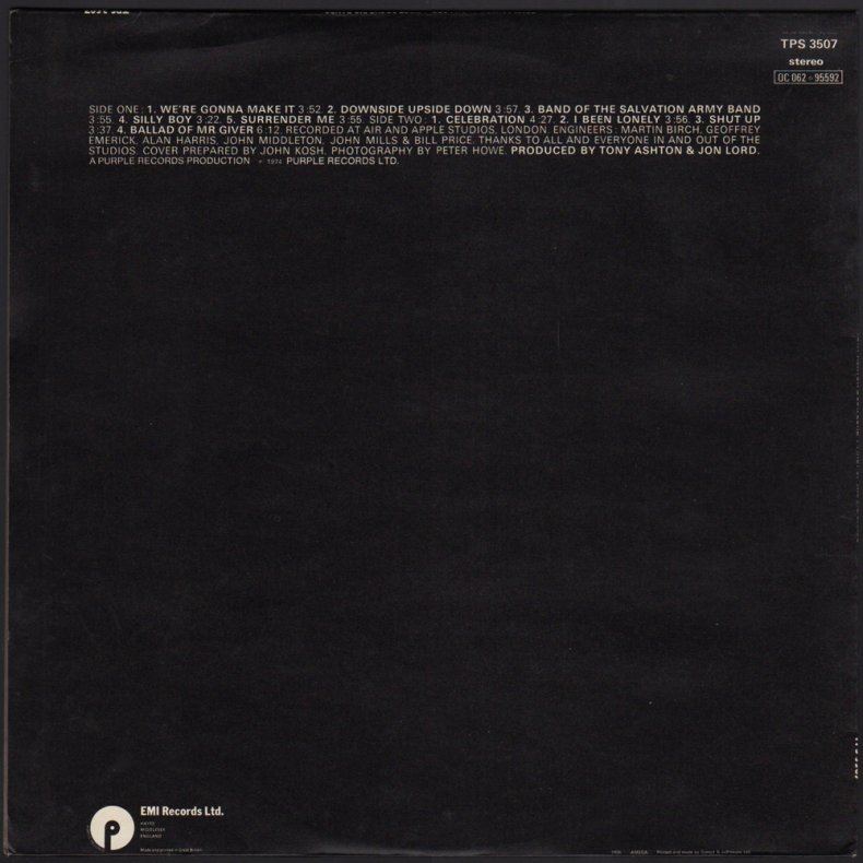 First of the Big Bands - Original 1974 UK Purple label 9-track LP