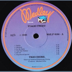 Tokyo Twist - Original 1982 Danish Medley label 12-track LP