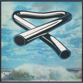 Tubular Bells - 1977 UK Virgin label 2-track LP - Green 'Twin Virgin' Logo Labels