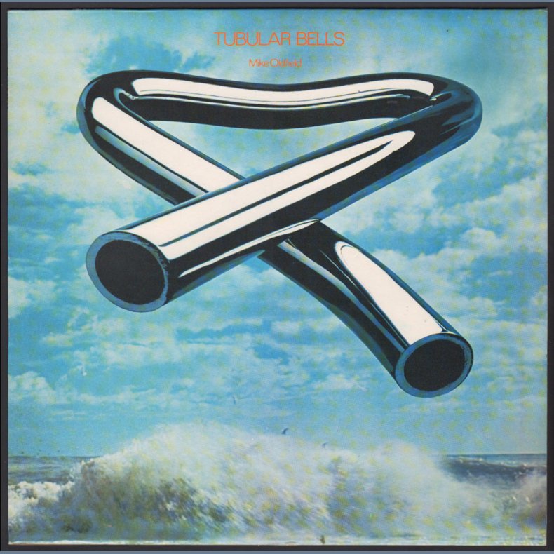 Tubular Bells - 1977 UK Virgin label 2-track LP - Green 'Twin Virgin' Logo Labels