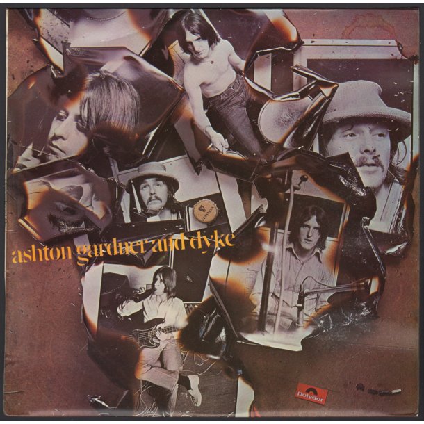 Ashton, Gardner and Dyke - Original 1969 UK Polydor label 11-track LP