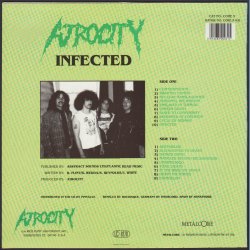 Infected - Original 1990 UK Metalcore label 19-track LP