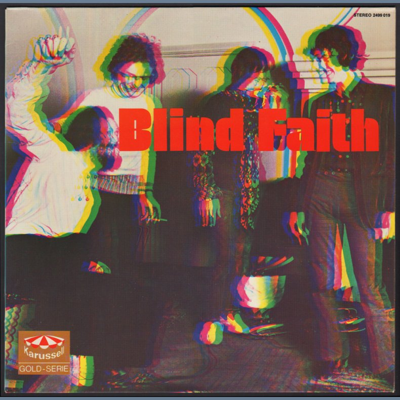 Blind Faith - 1972 German Karussell 'Gold Series' label 6-track LP