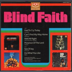 Blind Faith - 1972 German Karussell 'Gold Series' label 6-track LP