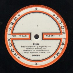 Drops - 1976 Danish Hookfarm label 6-track LP