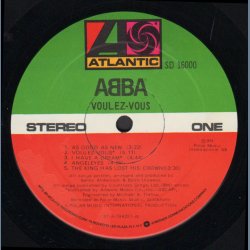 Voulez Vous - Original 1979 US Atlantic label 10-track LP