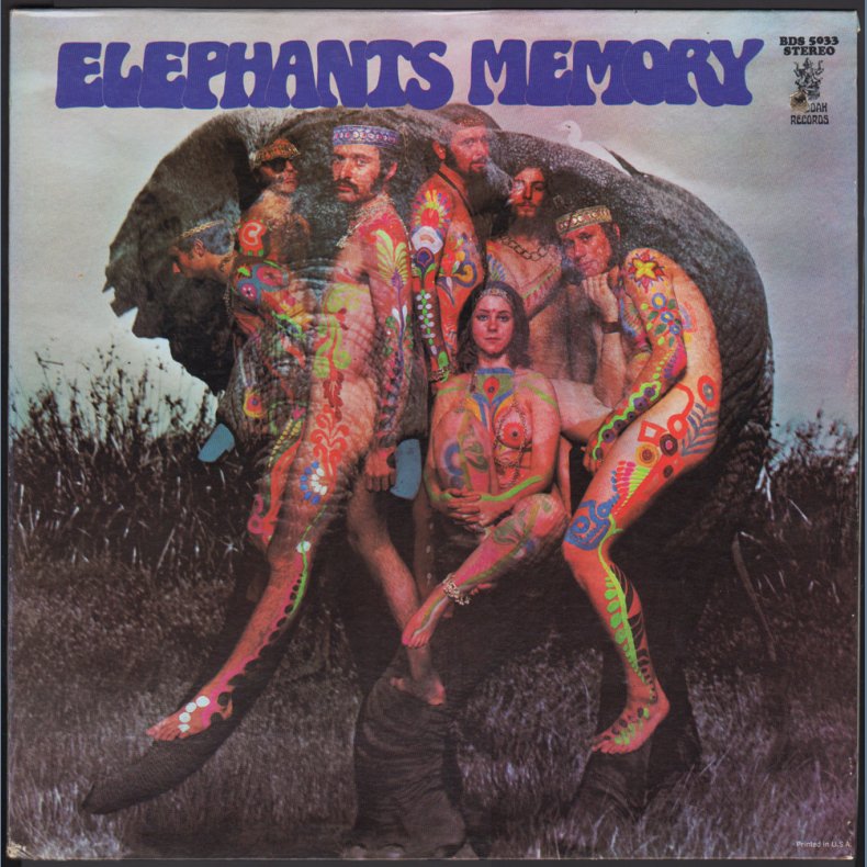 Elephant's Memory - Original 1969 US Buddha label 11-track LP