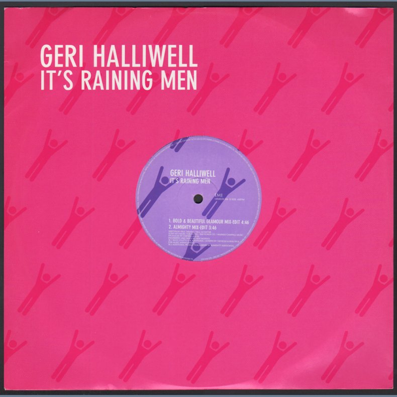 It's Raining Men  - 2001 UK EMI label 2-track Promotional Issue Remix 12"