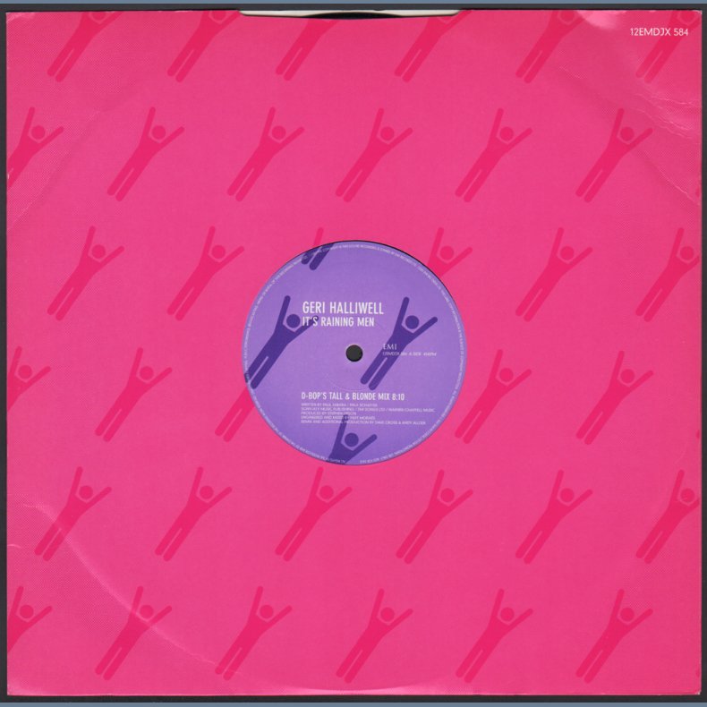 It's Raining Men  - 2001 UK EMI label 2-track Promotional Issue Remix 12"
