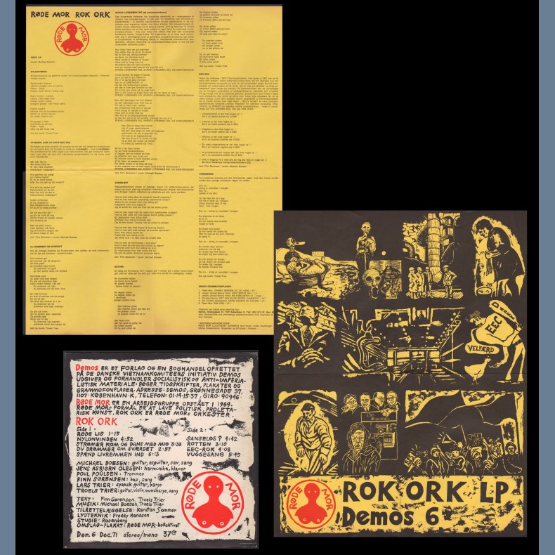 Rok Ork - Start-1970ies Danish Demos label 9-track 2nd Issue LP - 37,50
