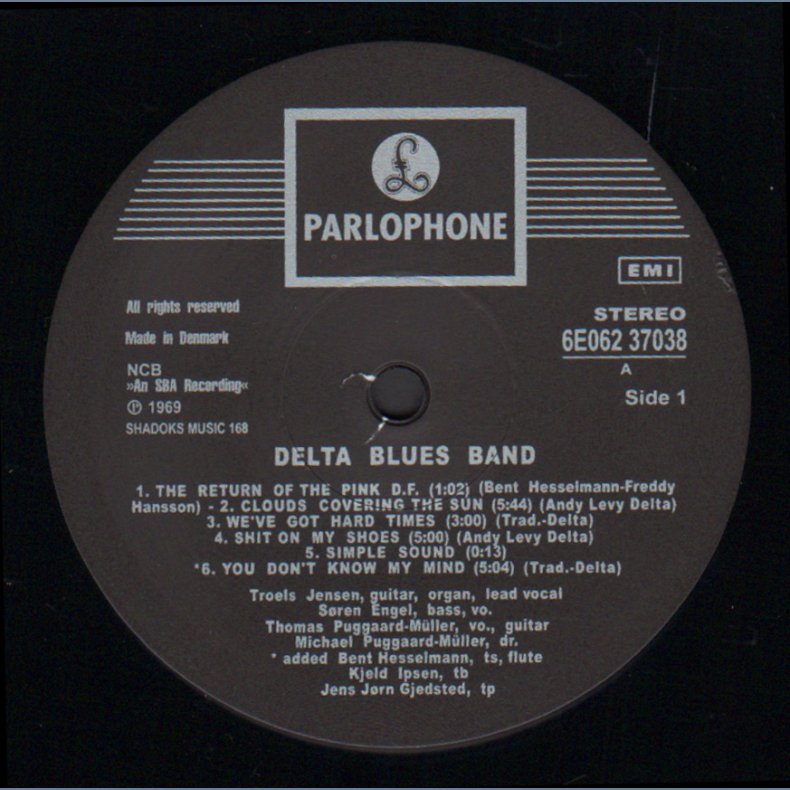 Delta Blues Band -  2014 German Shadoks label 9-track Deluxe Reissue LP