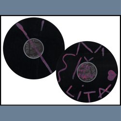 Lita - Unique 1988 German pressed 9-track vinyl - Handdecorated, Dedication, Autograph, Presskit