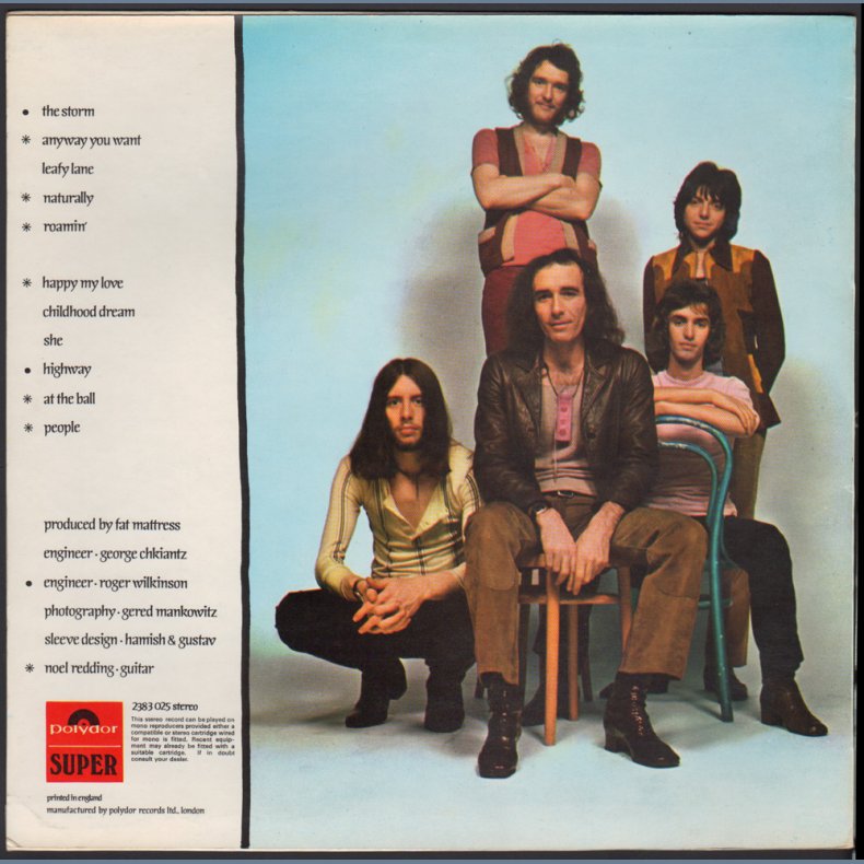 Fat Mattress II - Original 1970 UK Polydor label 11-track LP