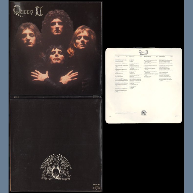 Queen II - Original 1974 UK Elektra label 11-track LP