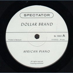 African Piano - Original 1970 Danish Spectator label 1st Pressing 9-track LP