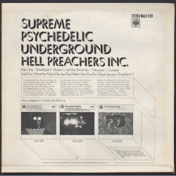 Supreme Psychedelic Underground - Original 1969 UK Marble Arch label 10-track LP