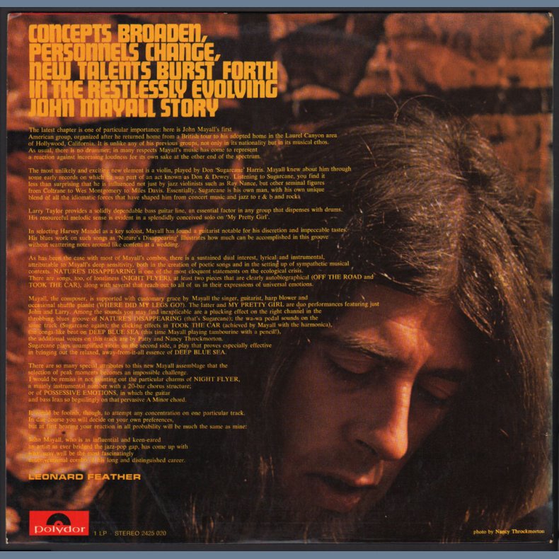 USA Union - Original 1970 German Polydor label 10-track LP - No Poster