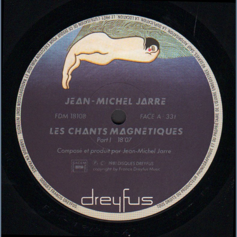 Les Chants Magn&eacute;tiques - 1985 French Disques Dreyfus label 5-track LP - 