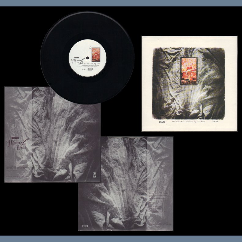 Come Here My Love b/w Drugs - 1986 UK 4AD label 2-track 10? Single