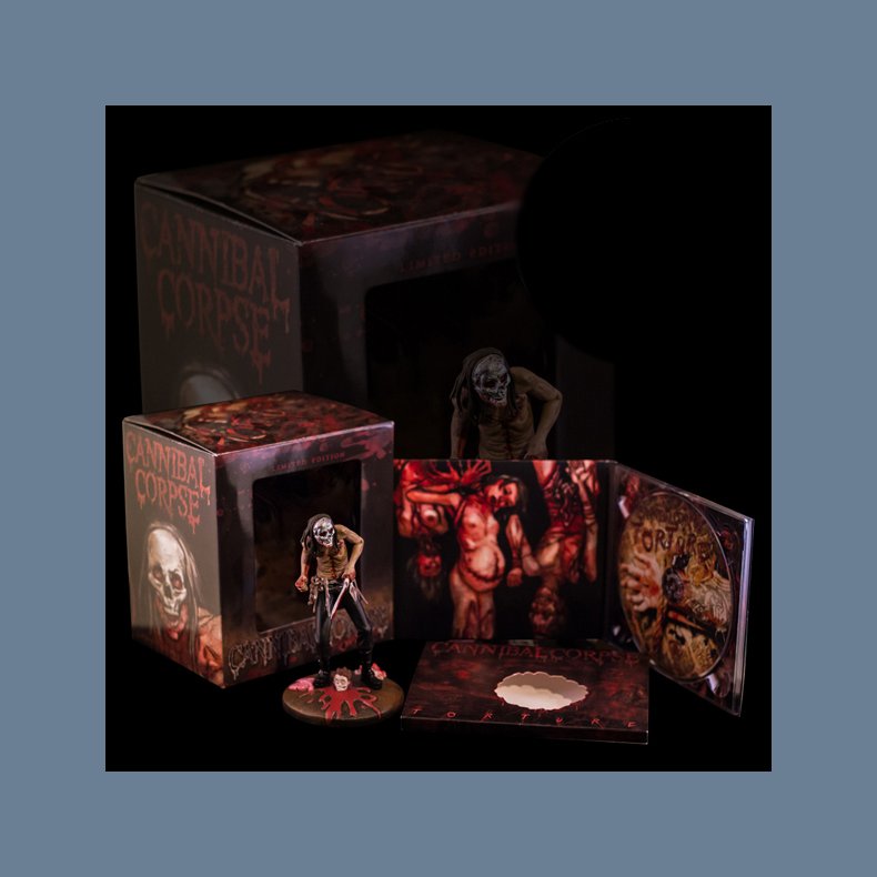 Torture - 2012 German RoadRunner label Limited Edition 12-track 'Figurine' CD Box