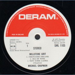 Millstone Grit - Original 1973 UK Deram label 8-track LP