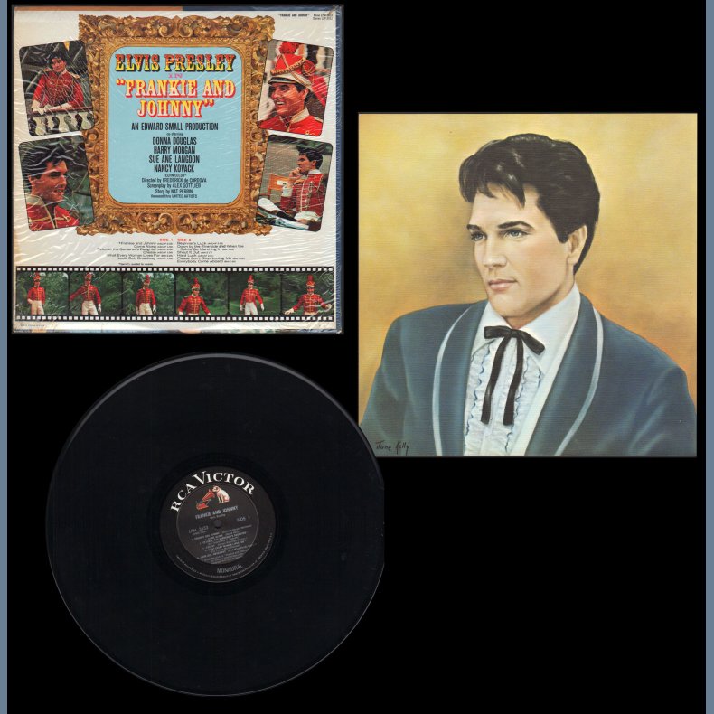 Frankie And Johnny - Original US 1966 RCA Victor label 12-track Mono LP - Incl Portrait Insert