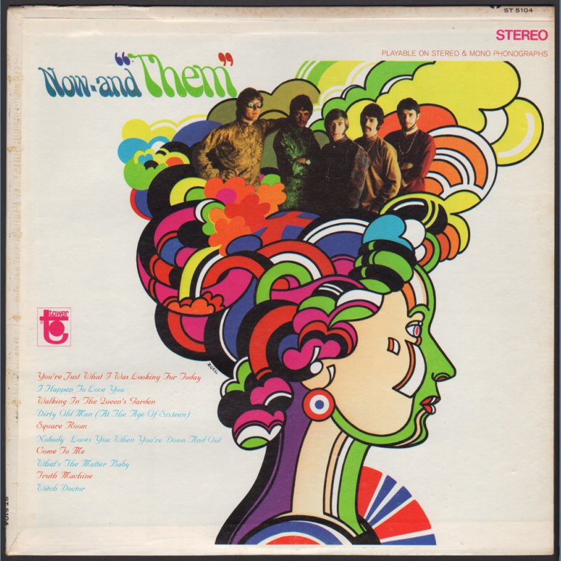 Now And Them - Original 1967 US Tower label 12-track Stereo LP 