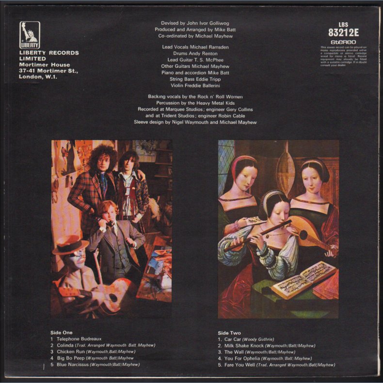 Western Flier - Original 1969 UK Liberty label 10-track LP - Light and Dark Blue Company Labels