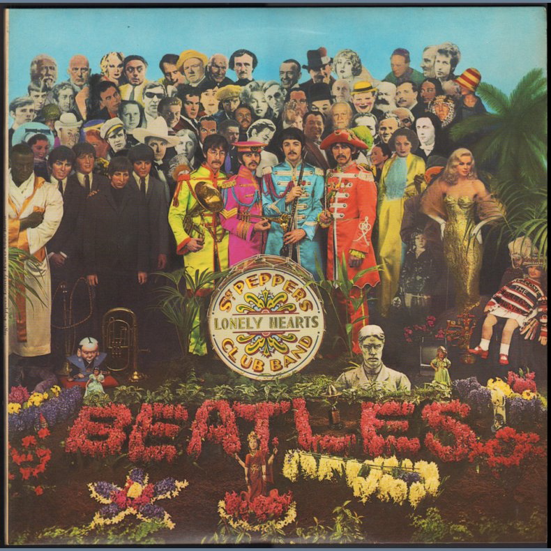 Sgt. Peppers Lonely Hearts Club Band - 1976 UK Parlophone label 13-track Stereo LP