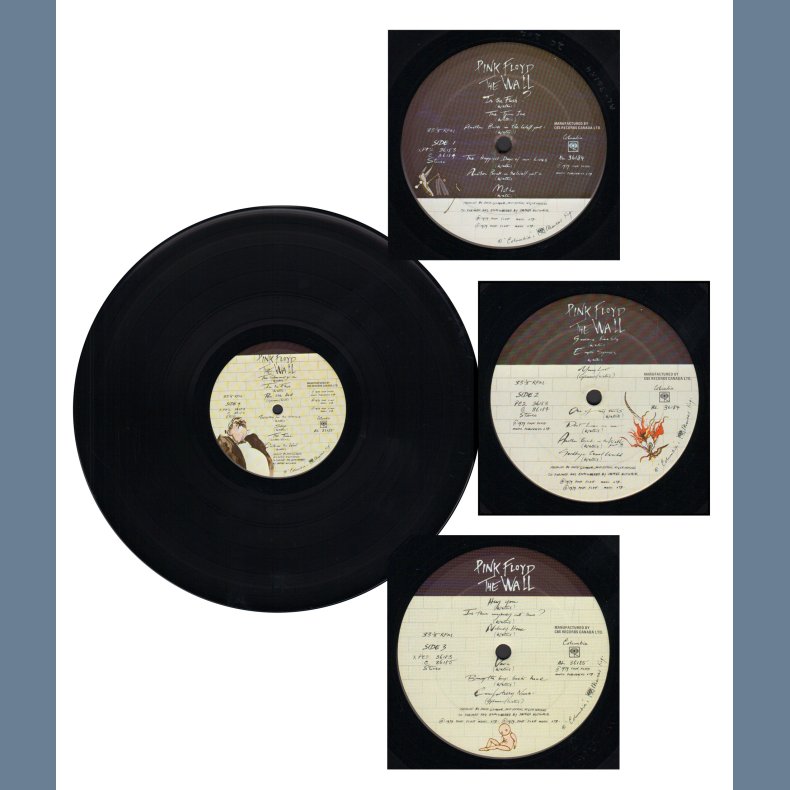 The Wall - 1979 Canadian Columbia label 27-track 2LP Set - Export Copy