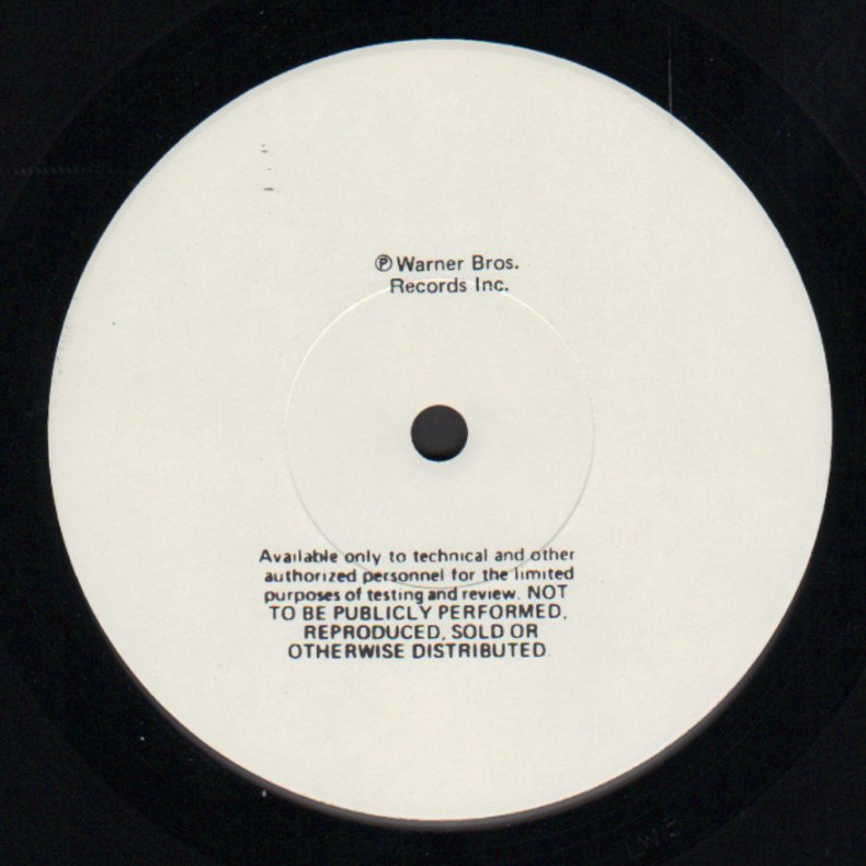 The Best Of ZZ Top - 1978 US Warner Bros 10-track Testpressing LP