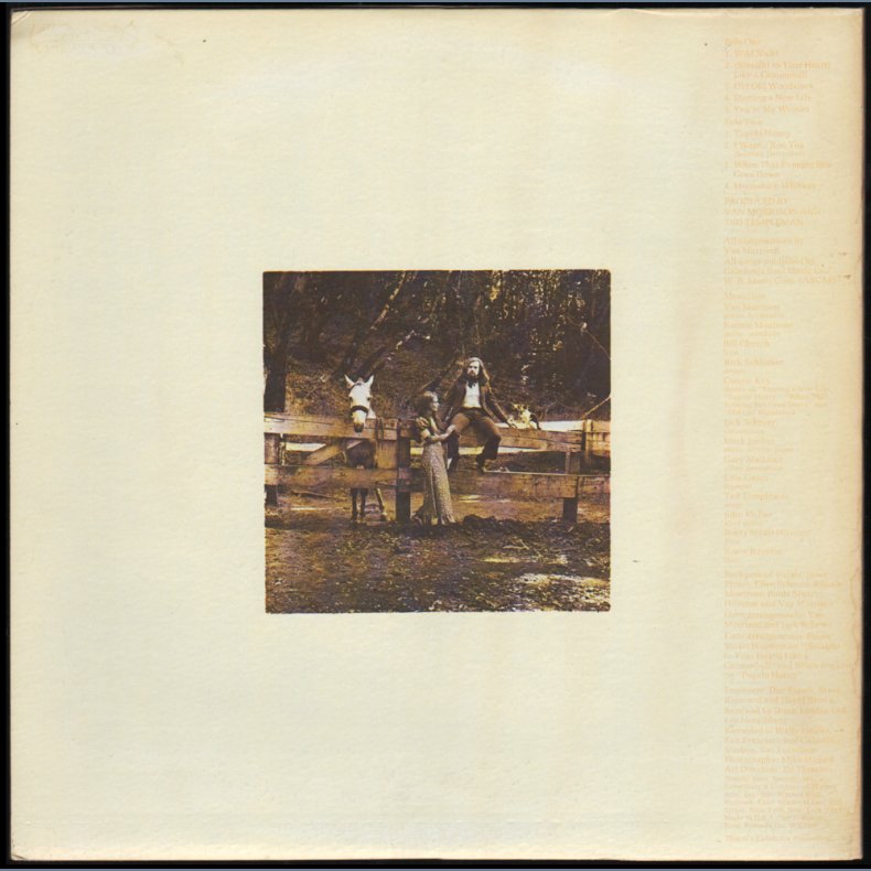 Tupelo Honey - Original 1971 US Warner Bros label 9-track LP - Incl. Poster