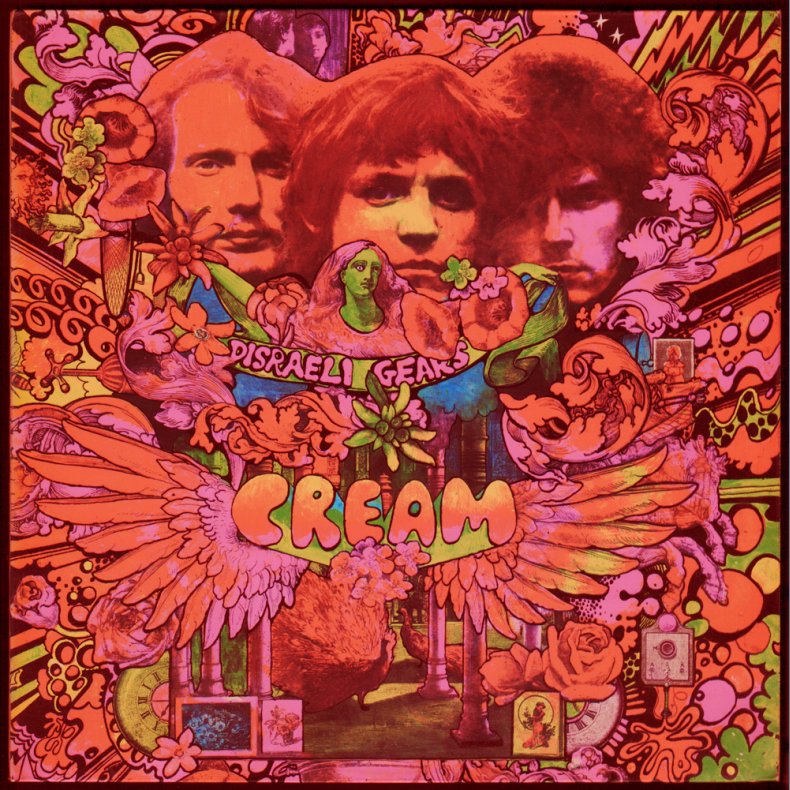 Disraeli Gears - Original 1967 UK Reaction label 1st pressing Stereo issue - A/B1 Matrix Endings