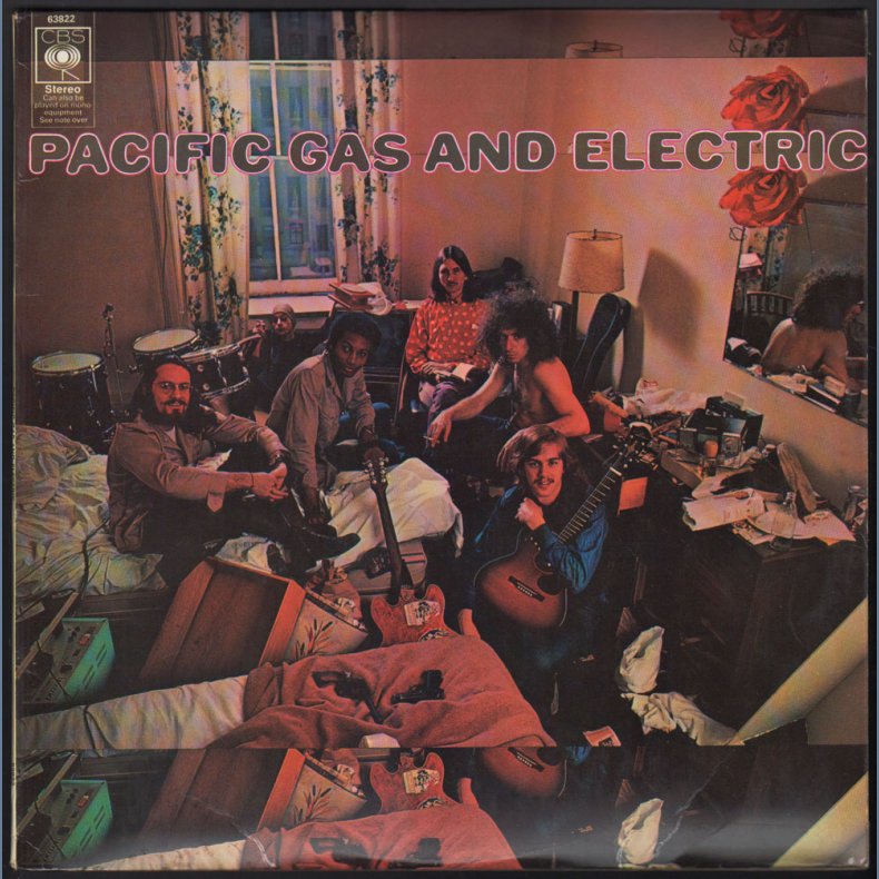 Pacific Gas And Electric - Original 1969 UK CBS label 7-track Stereo LP