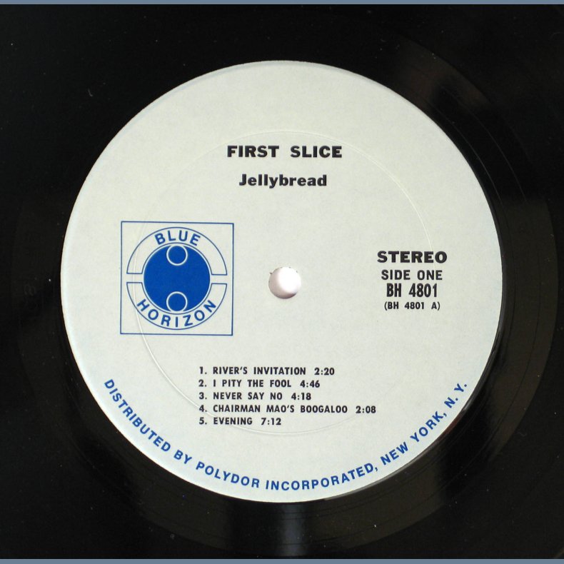 First Slice - Original 1969 US Blue Horizon label 11-track Stereo LP
