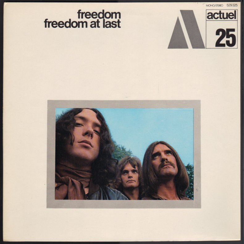 Freedom At Last - Original 1969 French BYG Actuel series 12-track LP