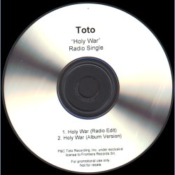 Holy War - Authentic 2015 European Frontiers label 1-track Promotional Issue CD Acetate