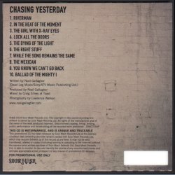 Chasing Yesterday - Authentic 2015 UK Sour Mash label Promotional issue 10-track CD Acetate 