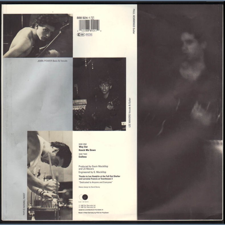 Way Out - 1993 German pressed  Go Discs! label 4-track 12" Single