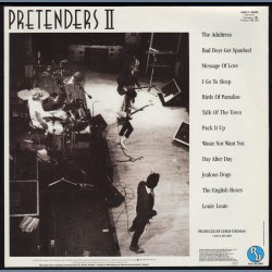 Pretenders II - 1981 German Real Records &amp; Sire label 12-track LP