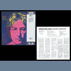 Menlove Ave. - 1986 Japanese Capitol label 10-track LP