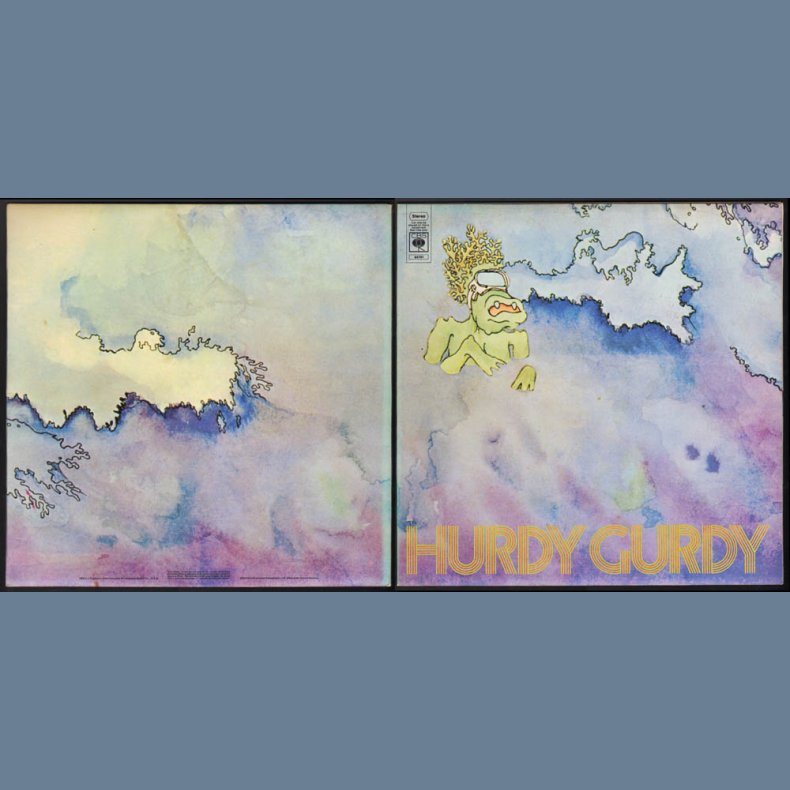 Hurdy Gurdy - Original 1972 UK CBS label 1st Issue 8-track LP