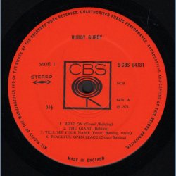 Hurdy Gurdy - Original 1972 UK CBS label 1st Issue 8-track LP