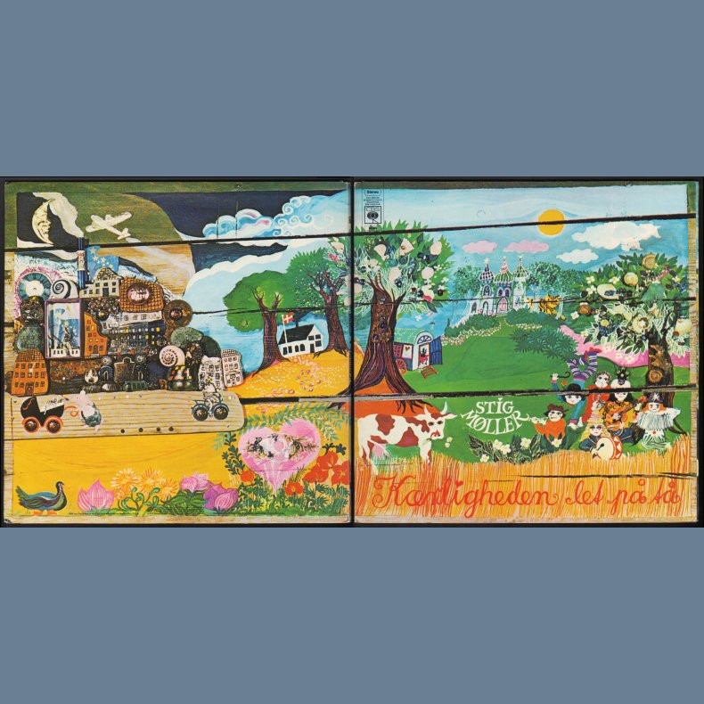 Krligheden let p t - Original 1972 UK pressed CBS label 12-track LP