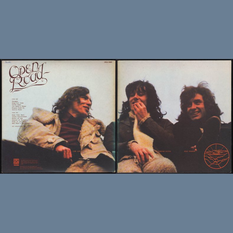 Open Road - Original 1970 UK Dawn label 12-track LP - Orange labels