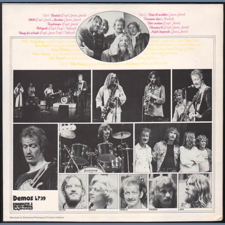 2200 - Original 1977 Dutch Demos label 11-track LP